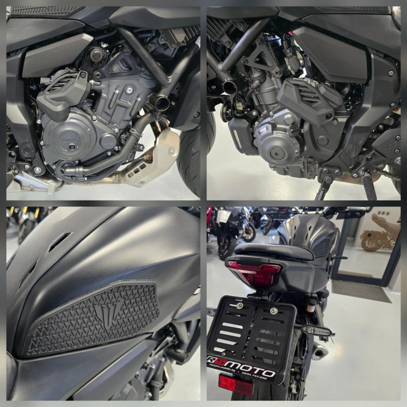 Yamaha Mt-07 700ie, ABS-TCS, Y-AMT, Tech Black!, снимка 16 - Мотоциклети и мототехника - 52167219