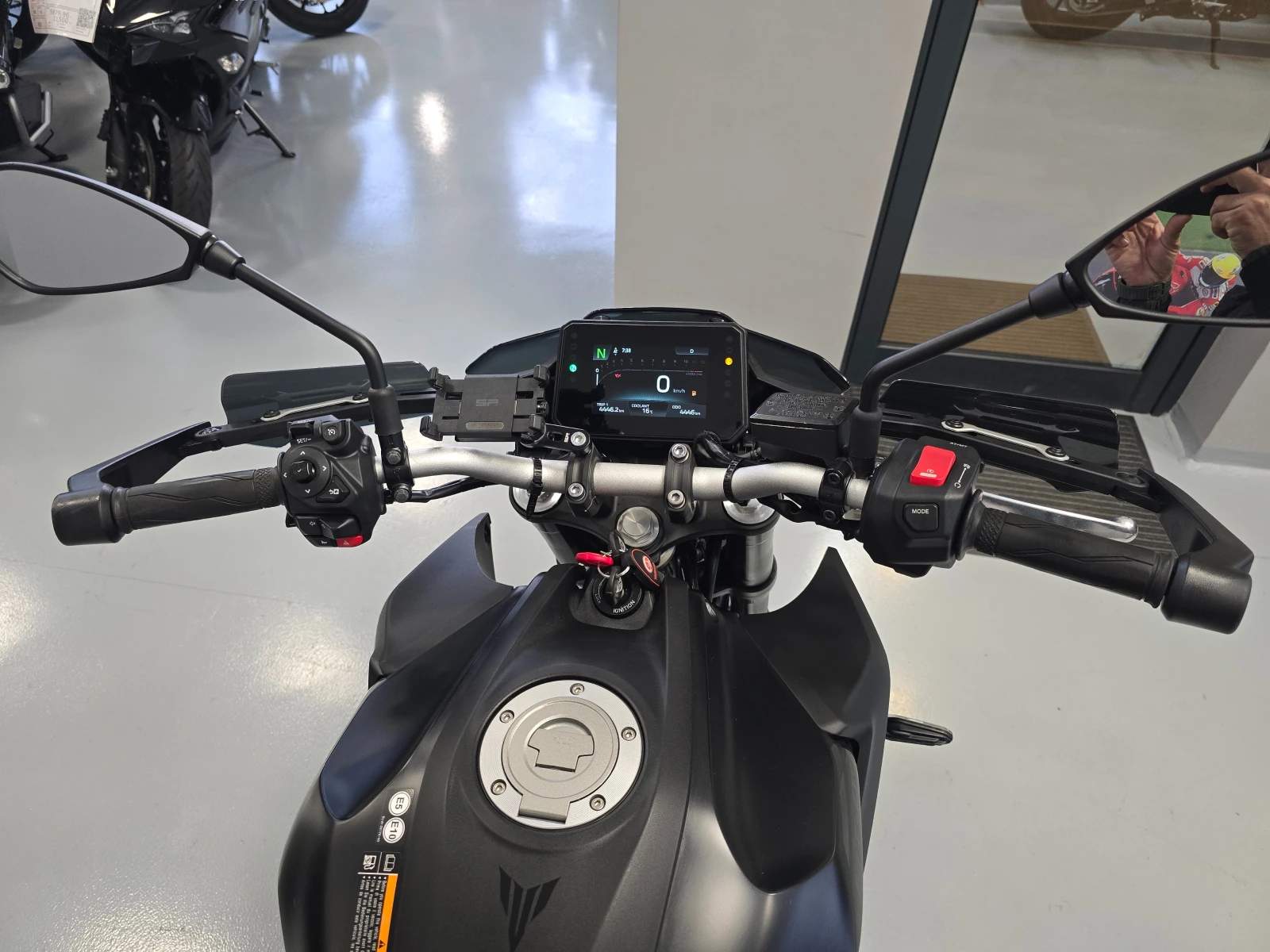 Yamaha Mt-07 700ie, ABS-TCS, Y-AMT, Tech Black! | Mobile.bg   12