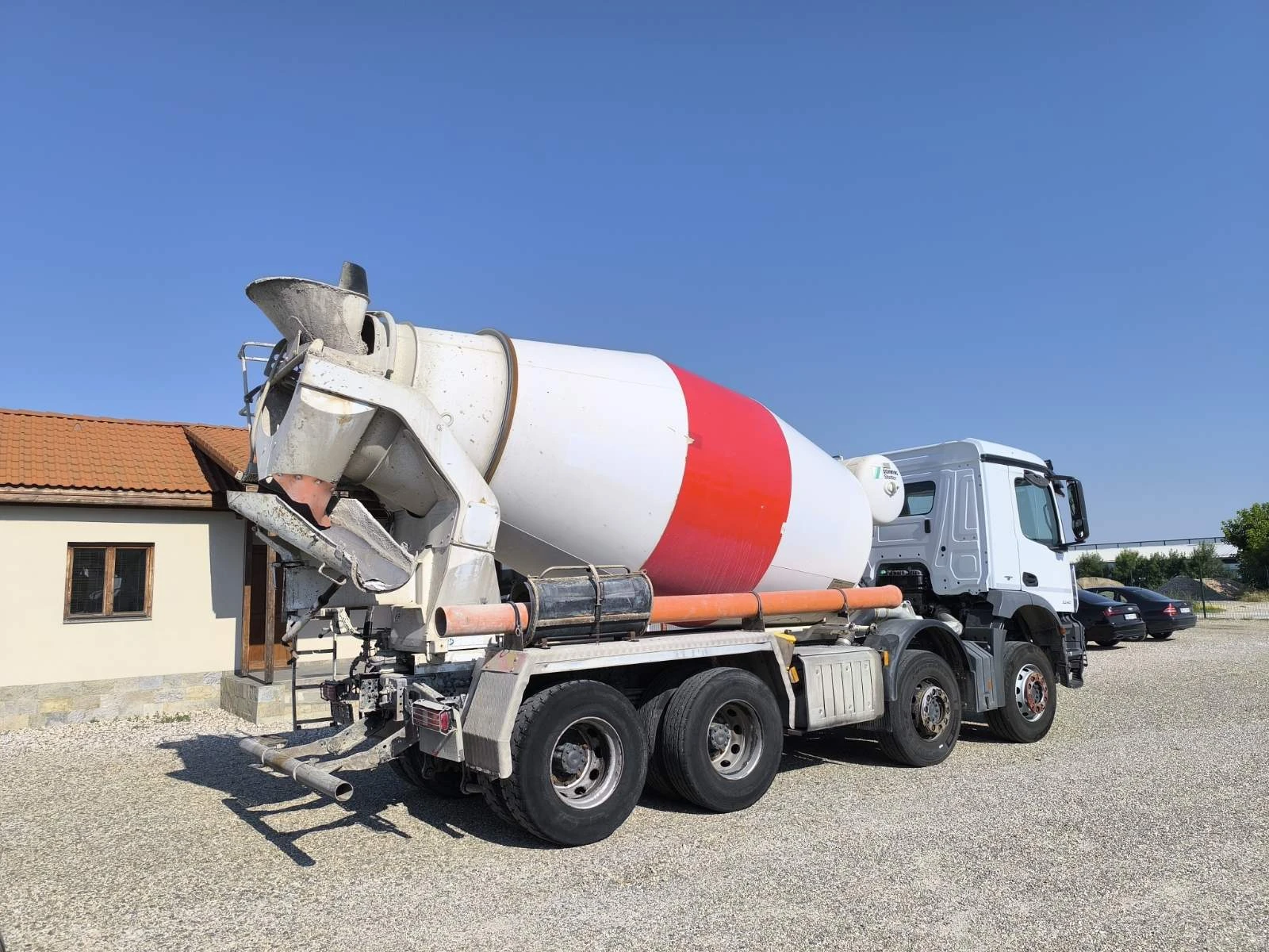 Бетон миксер Mercedes AROCS 3240 STETTER 9M3 - изображение 7