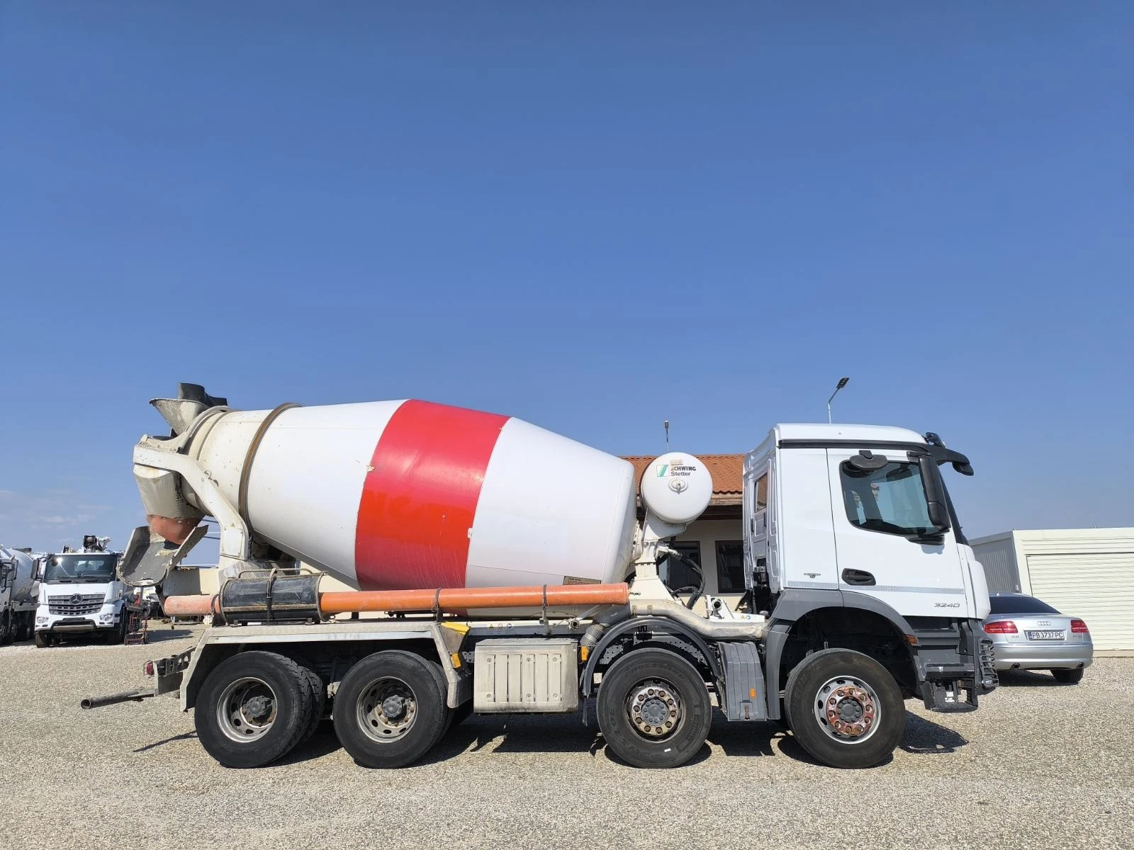 Бетон миксер Mercedes AROCS 3240 STETTER 9M3 - изображение 8