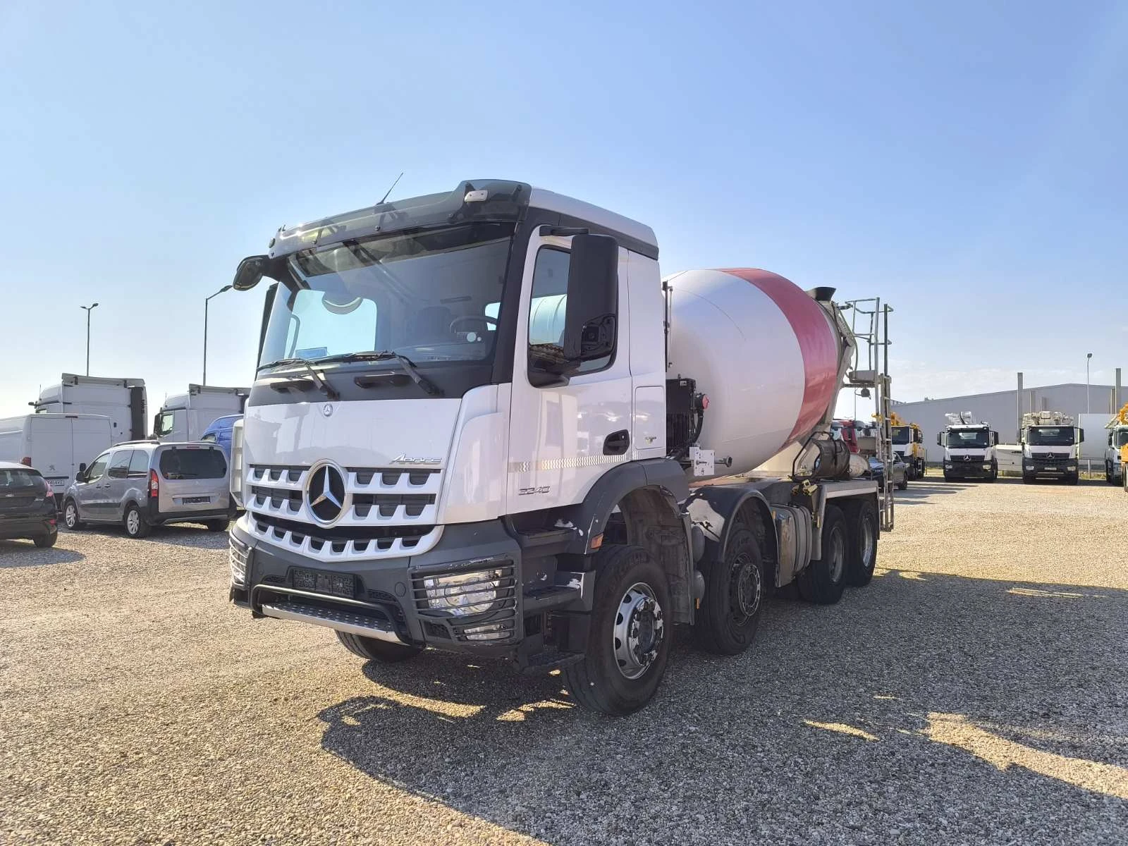 Бетон миксер Mercedes AROCS 3240 STETTER 9M3 - изображение 3