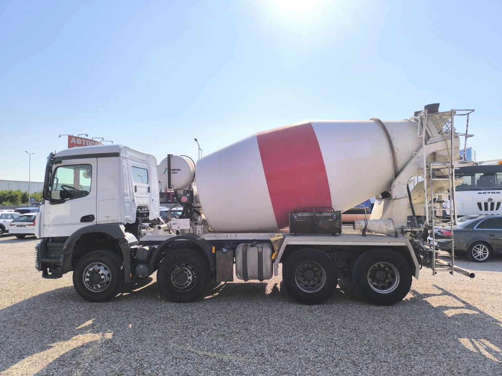 Бетон миксер Mercedes AROCS 3240 STETTER 9M3 - изображение 4