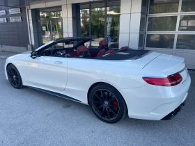 Mercedes-Benz S 63 AMG Cabriolet 4MATIC Бяла перла с червен таван, снимка 9