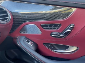 Mercedes-Benz S 63 AMG Cabriolet 4MATIC Бяла перла с червен таван, снимка 15