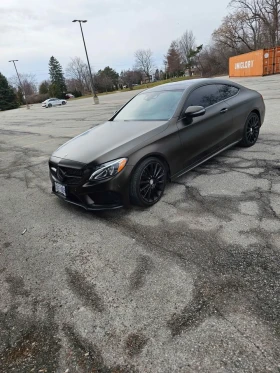 Mercedes-Benz C 300 * MATTE BLACK* RED LEATHER* NO ACCIDENT* AMG KIT* 
