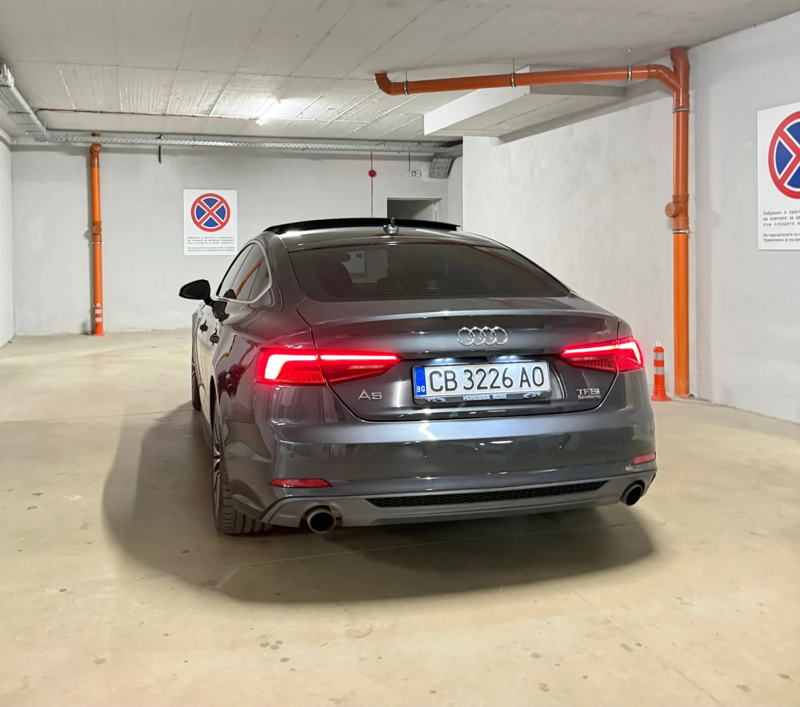 Audi A5 2.0 TFSI 252 кс | Quattro Adaptive S-Line 360 B&O, снимка 4 - Автомобили и джипове - 55821158