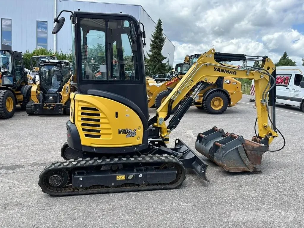 Багер Yanmar Vio 26-6, снимка 16 - Индустриална техника - 54965356