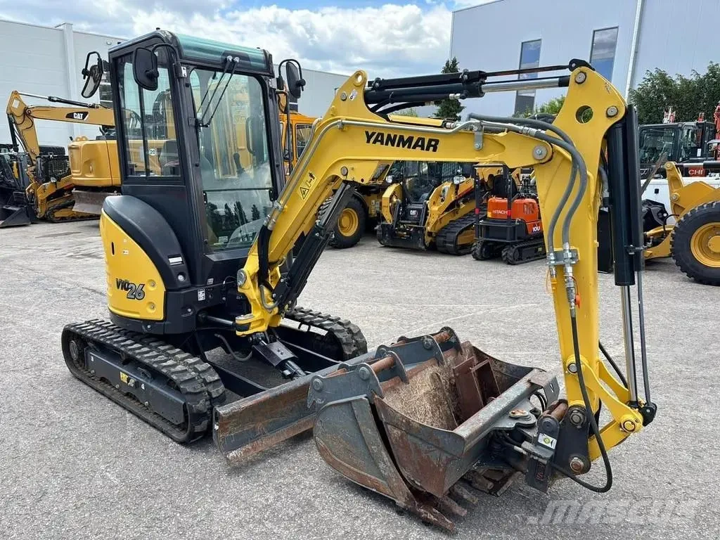 Багер Yanmar Vio 26-6, снимка 4 - Индустриална техника - 54965356