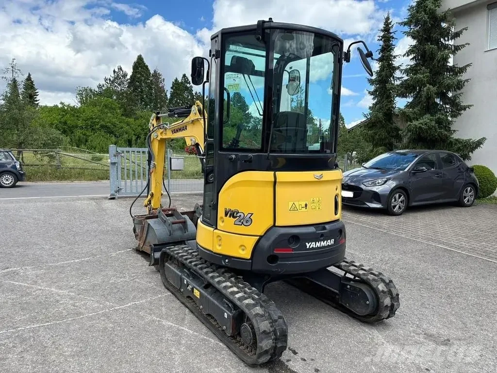 Багер Yanmar Vio 26-6, снимка 7 - Индустриална техника - 54965356