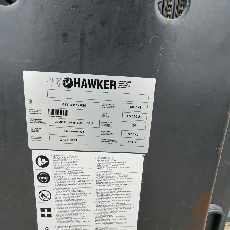 Електрокар Linde R14 2023 Батерия внос от Германия, снимка 11 - Индустриална техника - 52857361