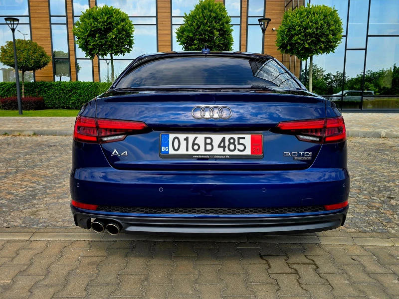 Audi A4 3.0TDI 4&#215;4 8ZF 3&#215;S-LINE LED DISTRONIC DI, снимка 6 - Автомобили и джипове - 50667611