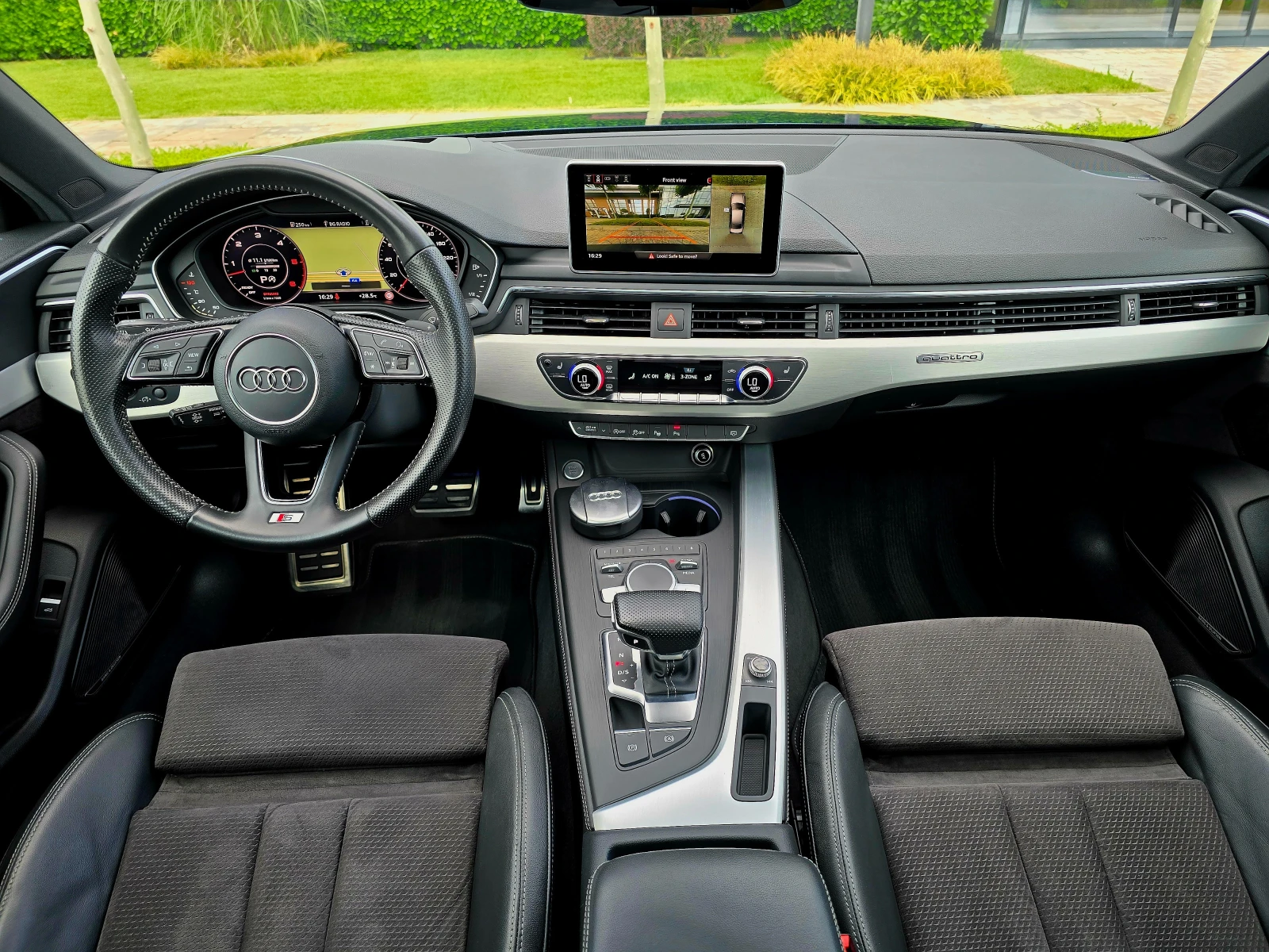 Audi A4 3.0TDI 4×4 8ZF 3×S-LINE LED DISTRONIC DI | Mobile.bg   11