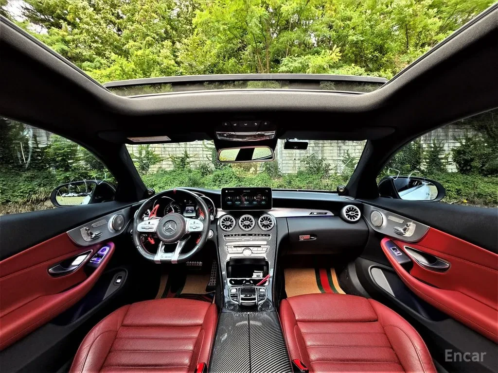 Mercedes-Benz C 200 COUPE | AMG PKG | RED LEATHER| ГЕНЕРАЦИЯ| HUD, снимка 6 - Автомобили и джипове - 55589540