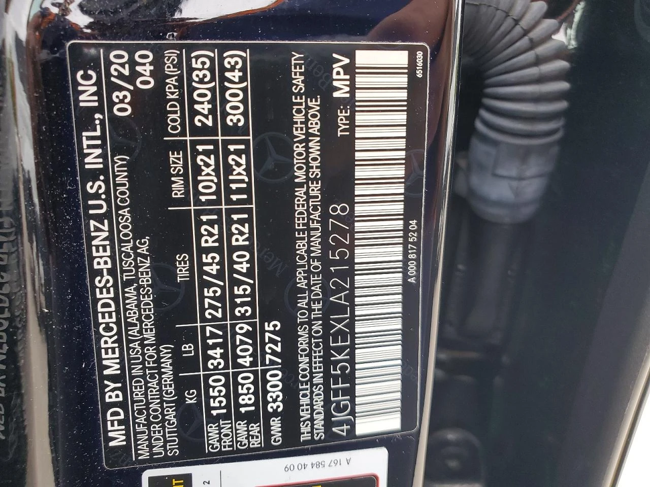 Mercedes-Benz GLS 450 3.0l 4Matic, снимка 13 - Автомобили и джипове - 55773176