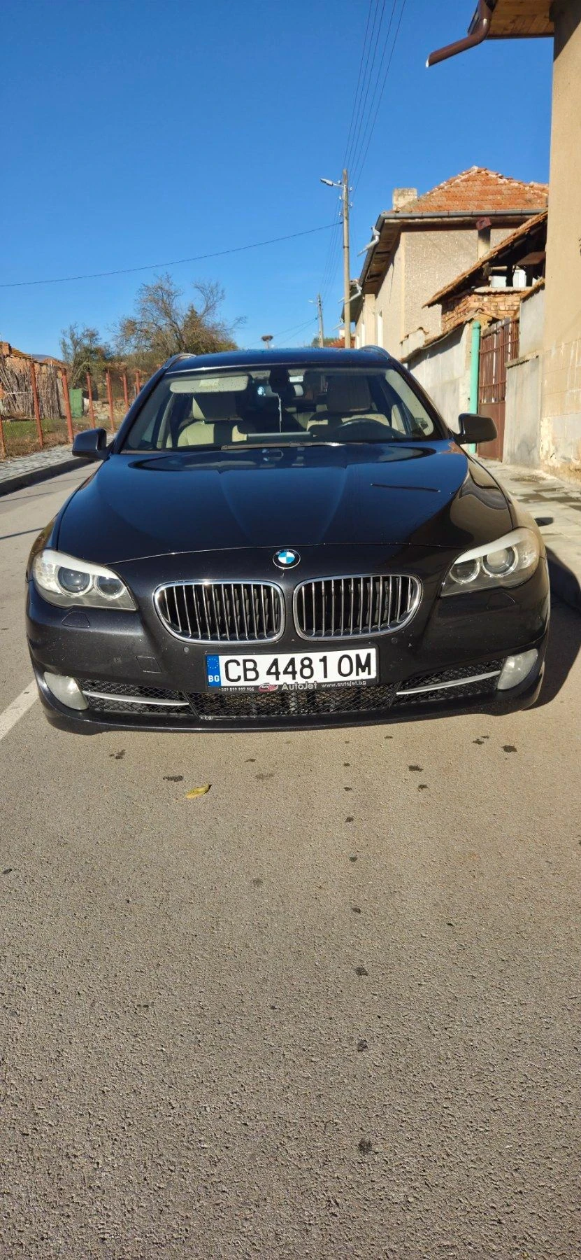 BMW 520 | Автоматик | 212 к.с. | Пано, снимка 3 - Автомобили и джипове - 56425977