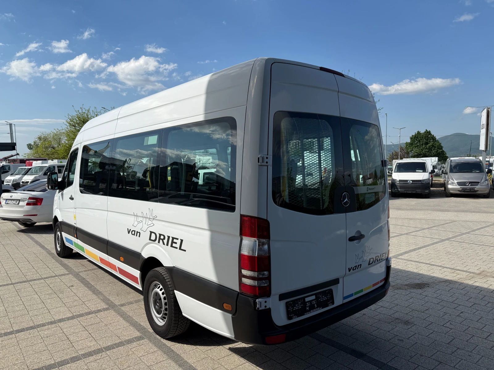 Mercedes-Benz Sprinter 313CDI 9-местен Клима Maxi + Рампа  - изображение 5
