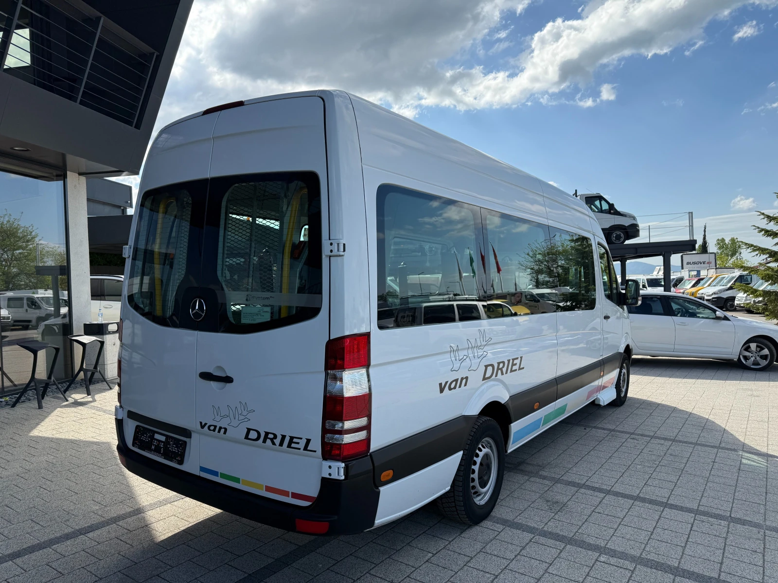 Mercedes-Benz Sprinter 313CDI 9-местен Клима Maxi + Рампа  - изображение 6