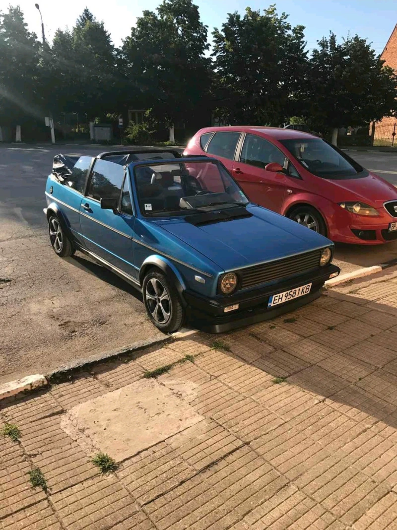 VW Golf 1 Karmann Cabrio, снимка 2 - Автомобили и джипове - 47286744