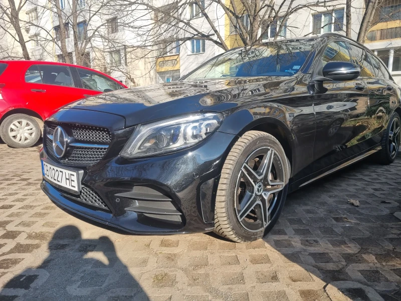 Mercedes-Benz C 220 FULL AMG OPTIC 4 Matic, снимка 2 - Автомобили и джипове - 52479636