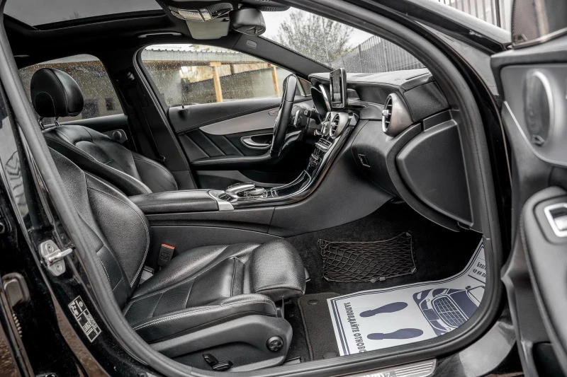 Mercedes-Benz C 220 CDI-AMG-PANORAMA-BURMESTER-AVANTGARDE-ПОДГРЕВ-TOP, снимка 15 - Автомобили и джипове - 52920964