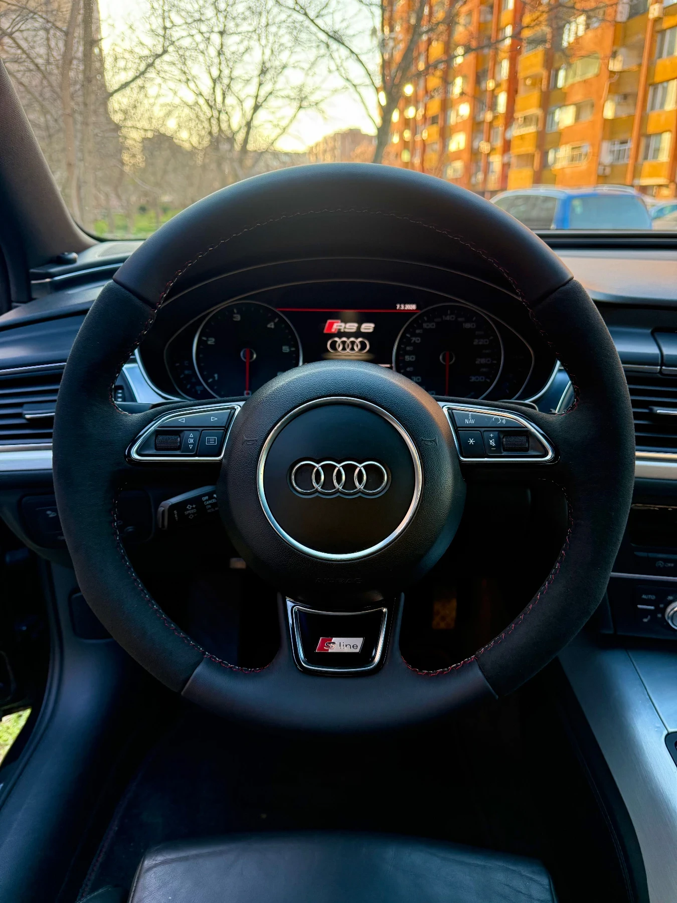 Audi A6 3.0BITDI/S-LINE/ACTIVE SOUND/NIGHT/8ZF, снимка 10 - Автомобили и джипове - 53748295