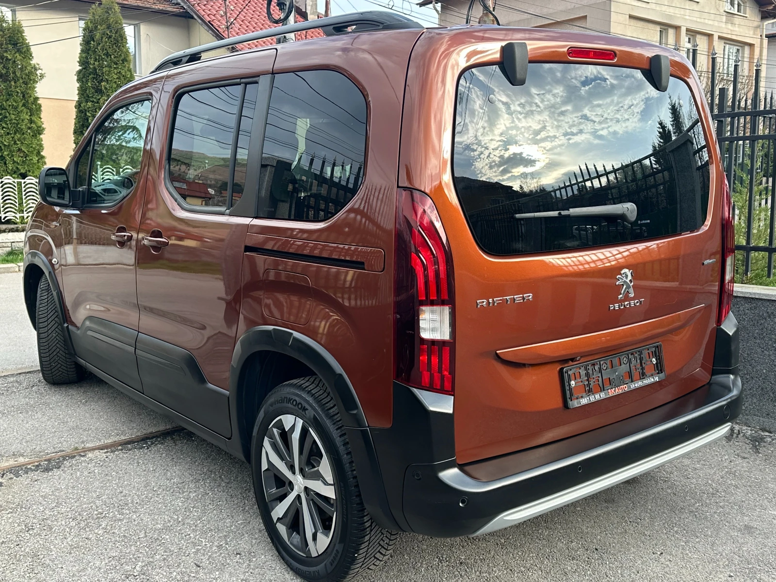 Peugeot Rifter 1.5D-GTline-LED-NAVI-PDC-EURO6B-KLIMATRON-130000km, снимка 4 - Автомобили и джипове - 54203469