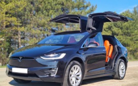Tesla Model X X100D в Гаранция, снимка 1 - Автомобили и джипове - 45326216