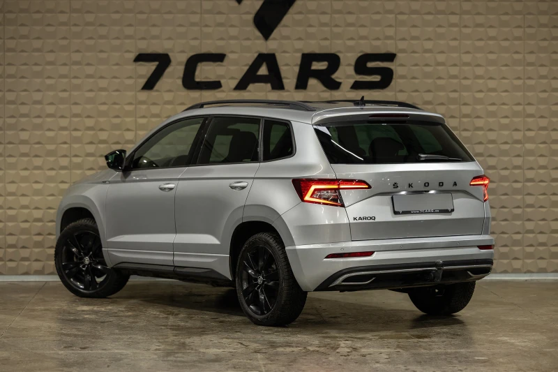 Skoda Karoq 1.5TSI* SportLine* DISTRONIC* CANTON* ДИГИТАЛНО ТА, снимка 4 - Автомобили и джипове - 52630554