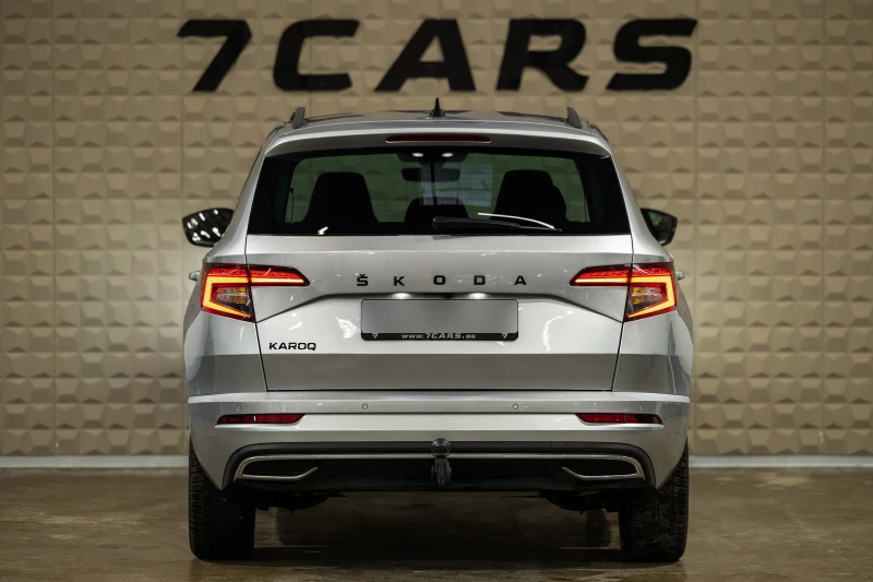 Skoda Karoq 1.5TSI* SportLine* DISTRONIC* CANTON* ДИГИТАЛНО ТА, снимка 5 - Автомобили и джипове - 52630554