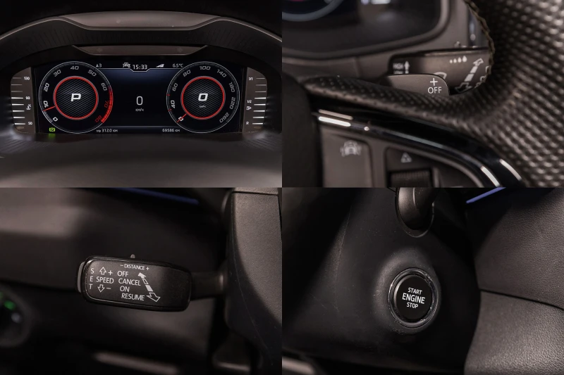 Skoda Karoq 1.5TSI* SportLine* DISTRONIC* CANTON* ДИГИТАЛНО ТА, снимка 15 - Автомобили и джипове - 52630554