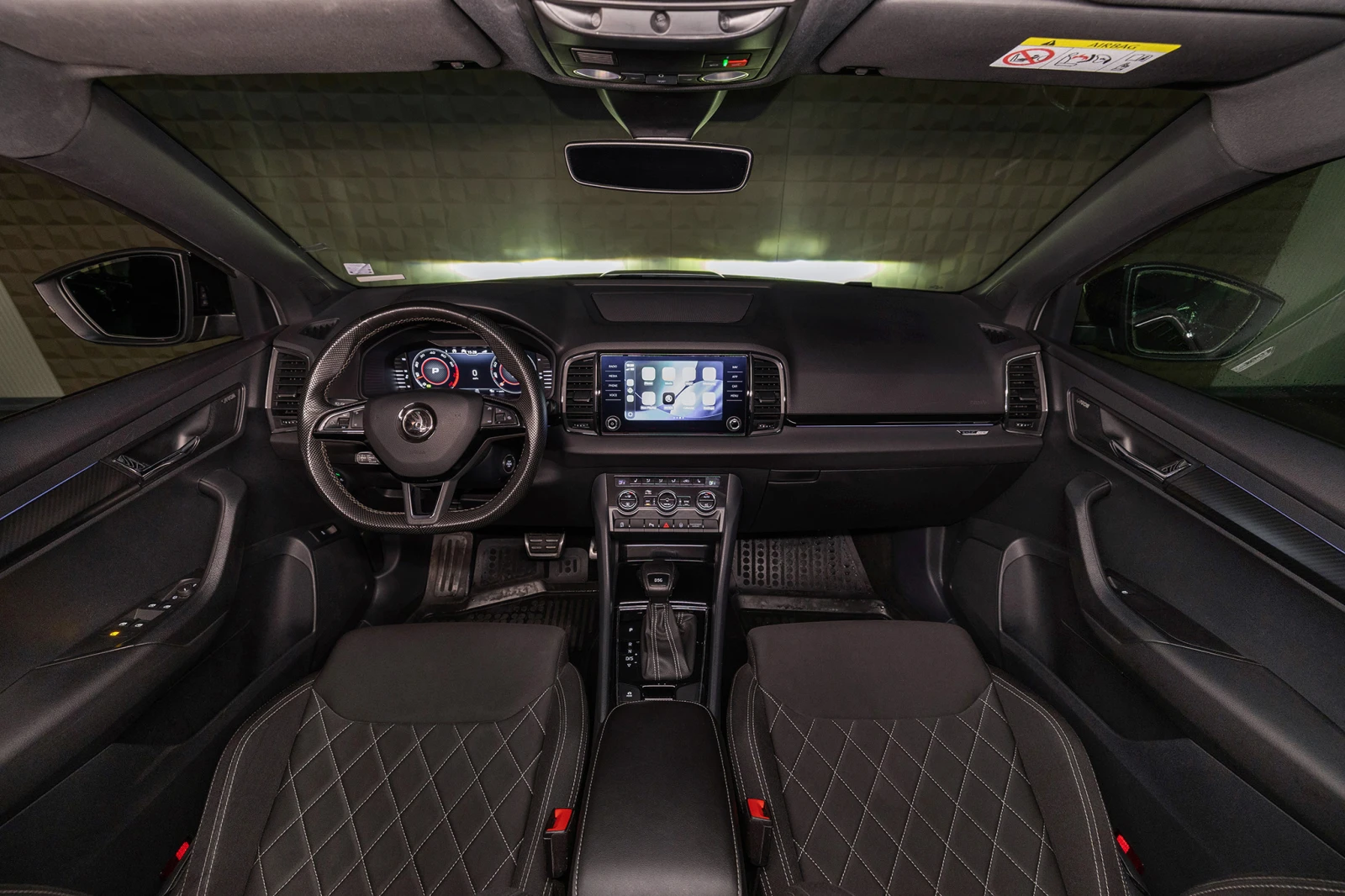 Skoda Karoq 1.5TSI* SportLine* DISTRONIC* CANTON* ДИГИТАЛНО ТА - изображение 9