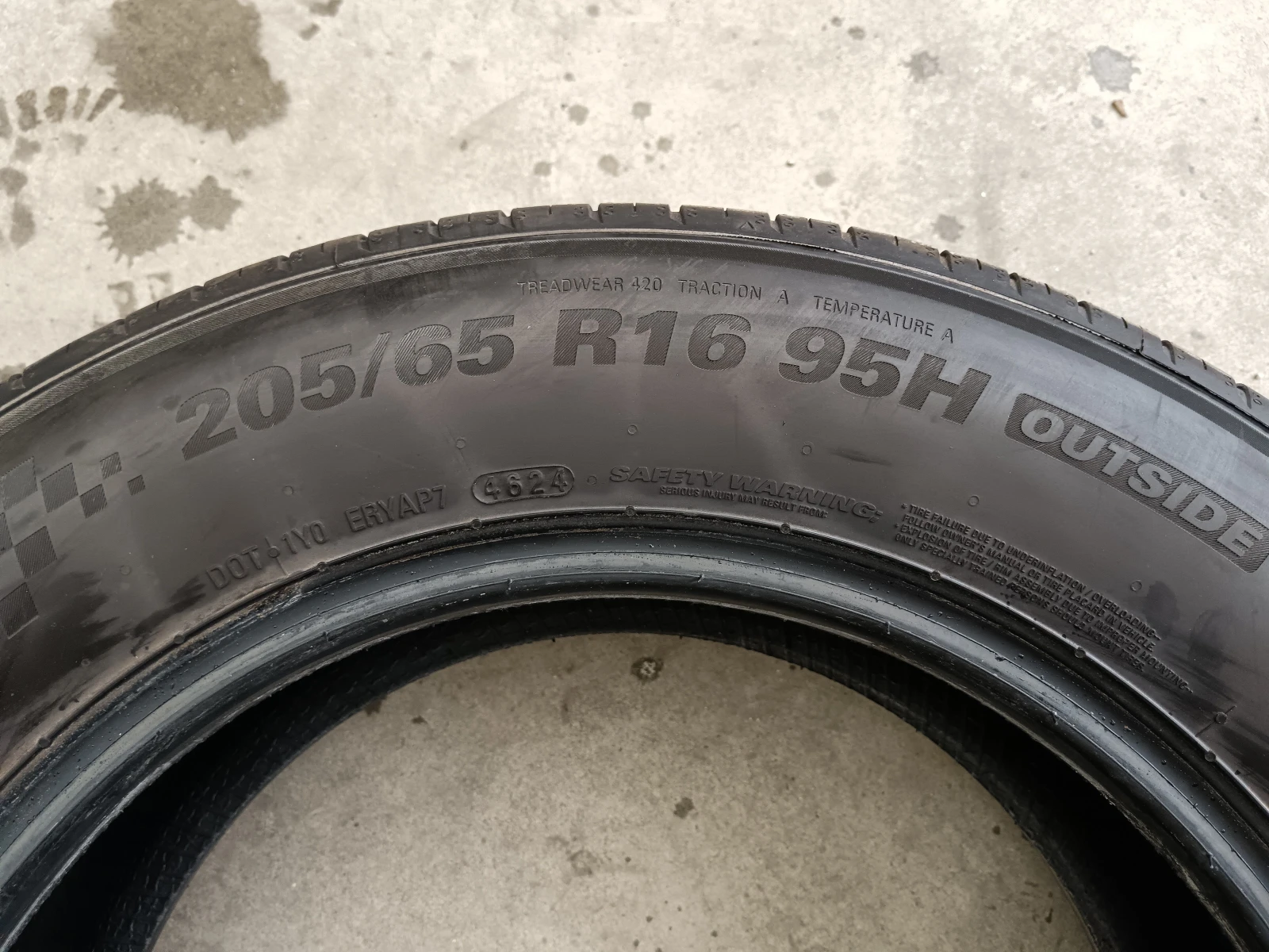 Гуми Летни 205/65R16, снимка 6 - Гуми и джанти - 54062832