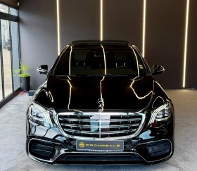 Mercedes-Benz S 560 L* AMG* 4M* Burmester 3D* Обдух* ЛИЗИНГ , снимка 2