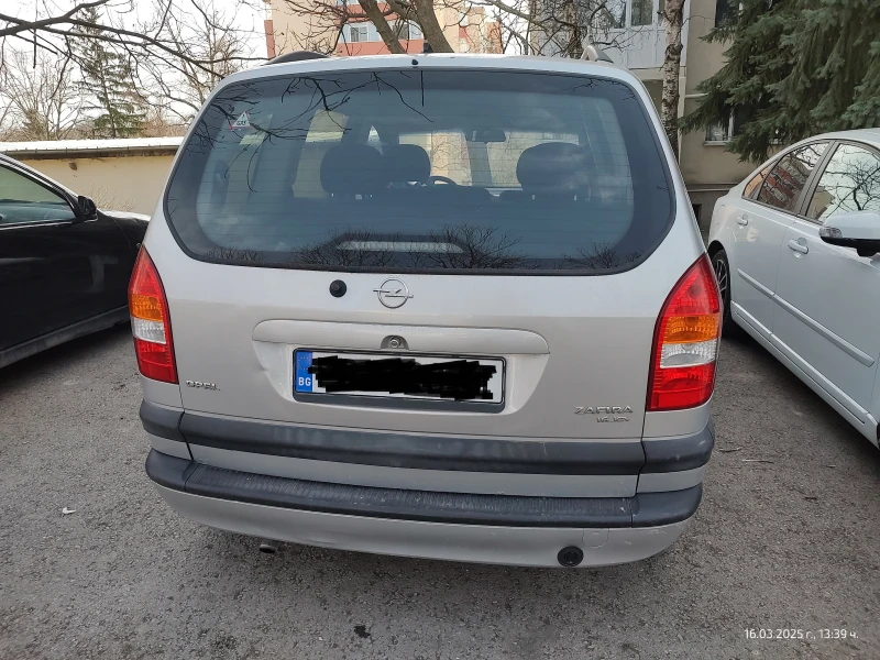 Opel Zafira 1, 6 gaz, снимка 13 - Автомобили и джипове - 49521924