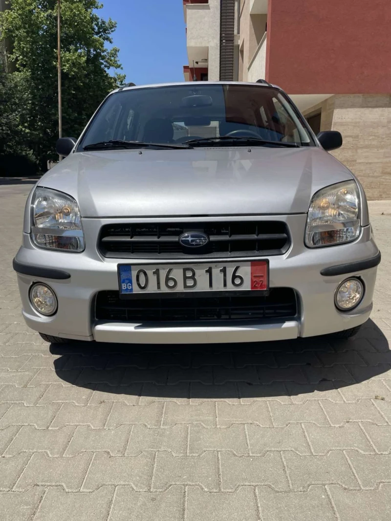 Subaru G3x justy, снимка 3 - Автомобили и джипове - 50741957