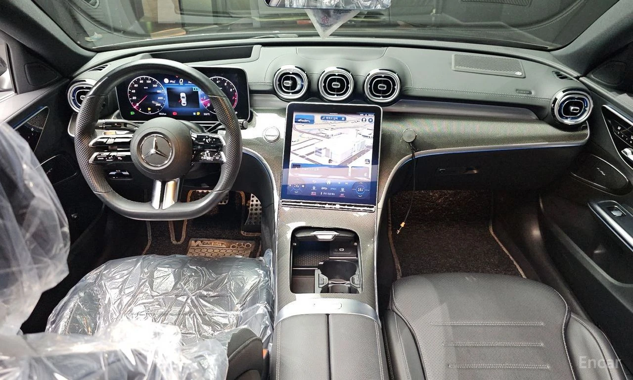 Mercedes-Benz C 300 AMG* LINE* BURMESTER* ДИСТРОНИКЧ* ХЕДЪП* 360КАМЕРА, снимка 6 - Автомобили и джипове - 55467576