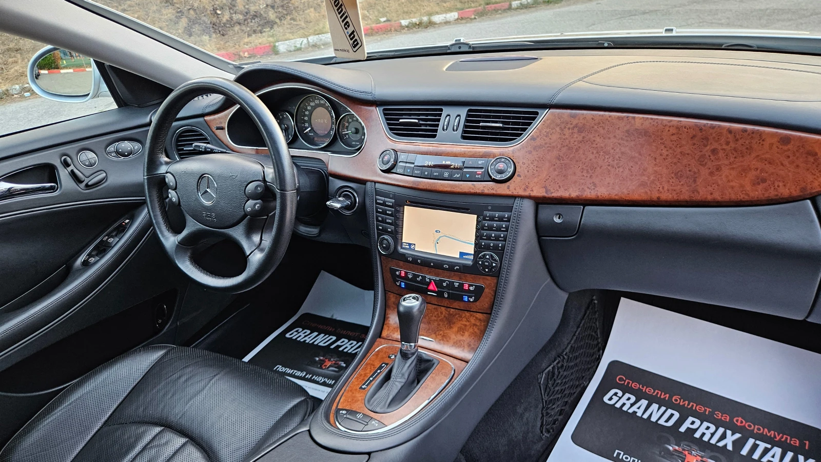 Mercedes-Benz CLS 350 3.5 AVTOM/KOJA/NAVIG/132000 km/UNIKAT, снимка 10 - Автомобили и джипове - 55849834