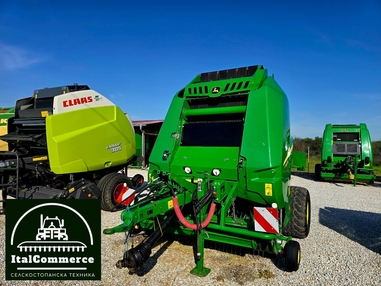 Балировачка John Deere V 461 M, снимка 14 - Селскостопанска техника - 54312101
