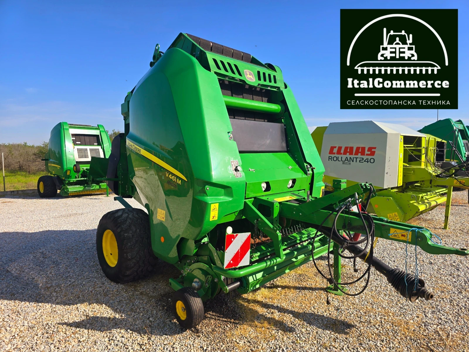 Балировачка John Deere V 461 M, снимка 7 - Селскостопанска техника - 54312101