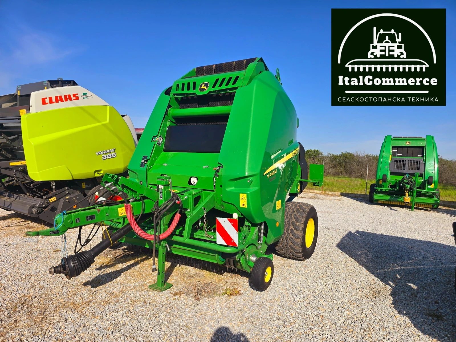 Балировачка John Deere V 461 M, снимка 4 - Селскостопанска техника - 54312101