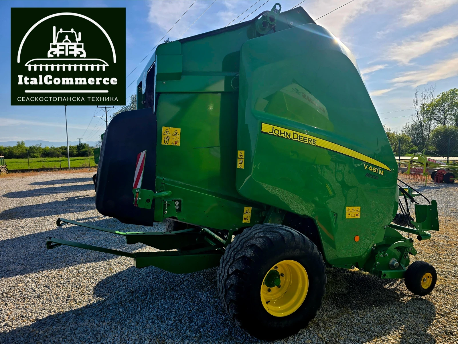 Балировачка John Deere V 461 M, снимка 9 - Селскостопанска техника - 54312101