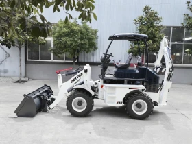 Багер ZETTRA ZL-50 Backhoe Товарач Багер Комбиниран, снимка 4