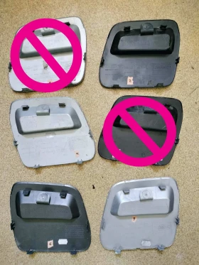 Капачки за предна броня за Дачия Дъстър 2, снимка 2 - Части - 52254800