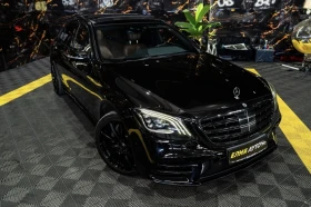 Mercedes-Benz S 400 D FACELIFT AMG LINE LED ПАНО BURM 3XTV ЛИЗИНГ 100%, снимка 4