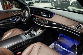 Mercedes-Benz S 400 D FACELIFT AMG LINE LED ПАНО BURM 3XTV ЛИЗИНГ 100%, снимка 13