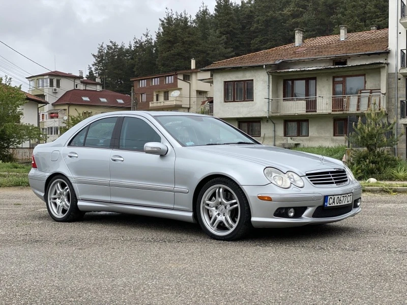 Mercedes-Benz C 55 AMG, снимка 1 - Автомобили и джипове - 45686543