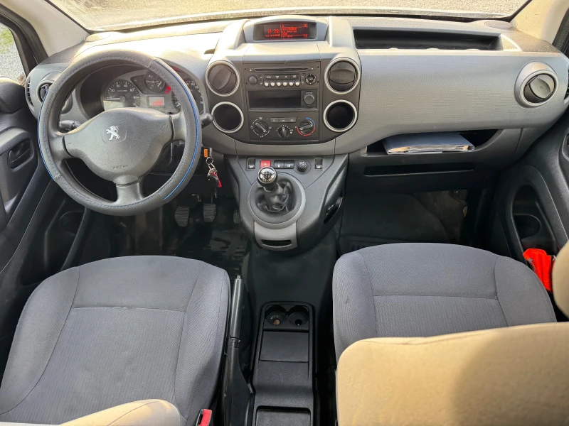 Peugeot Partner LONG* 4+ 1* KLIMA* 1.6hdi 99hp* 2017г* евро 6в* , снимка 10 - Автомобили и джипове - 52722891