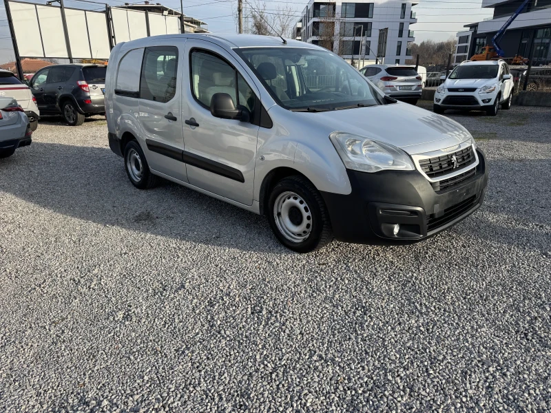 Peugeot Partner LONG* 4+ 1* KLIMA* 1.6hdi 99hp* 2017г* евро 6в* , снимка 13 - Автомобили и джипове - 52722891