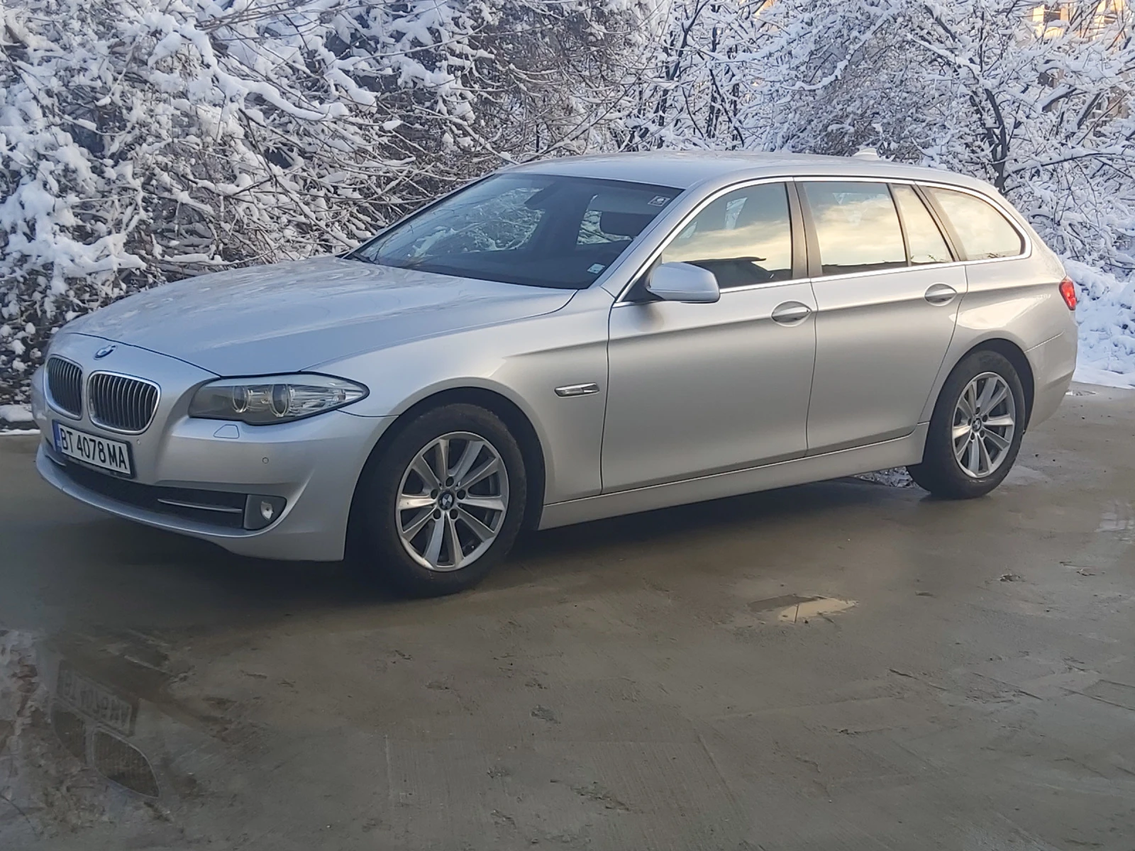 BMW 525 3.0d 204 hp автомат кожа - изображение 8