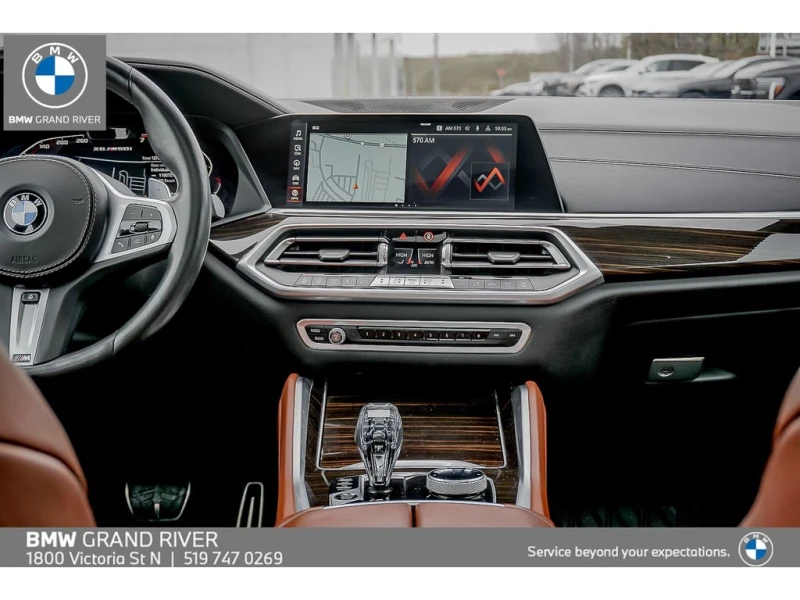 BMW X6 * АВТО КРЕДИТ* ЦЕНА ДО БГ * СЕРВИЗНА ИСТОРИЯ * , снимка 17 - Автомобили и джипове - 52908624